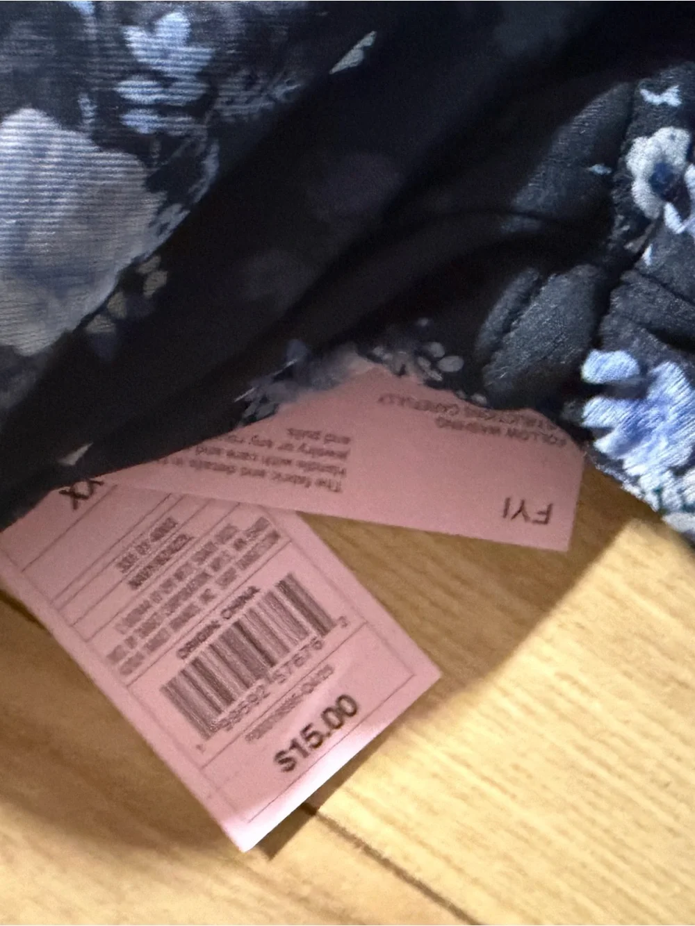 NWT! wild fable Navy Blue Floral Tiered Halter Camisole